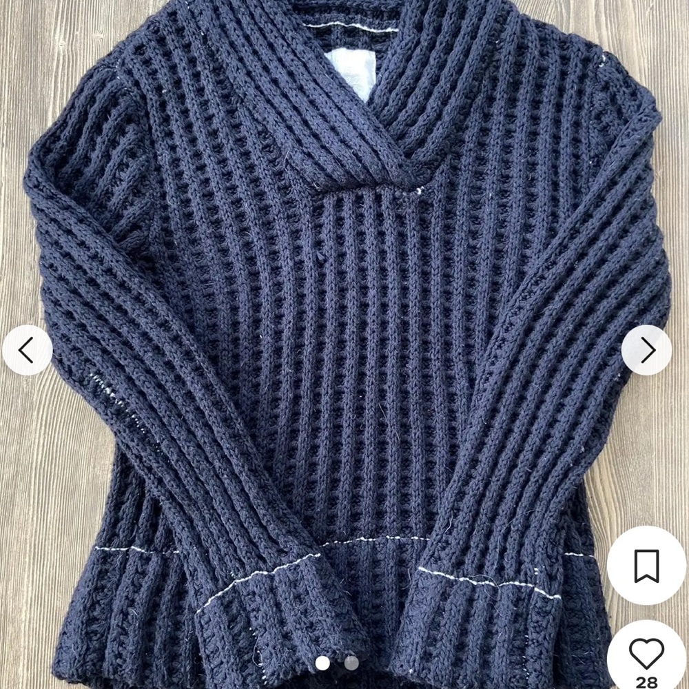 Maison Martin Margiela Pour H&M collab men’s sweater 100% wool
